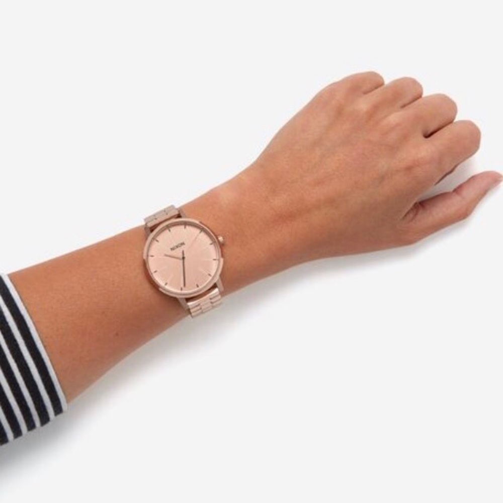 Nixon Rose Gold Kensington Watch